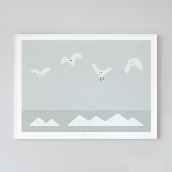 ArtPrint - Flying Seagulls